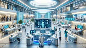 Dünyanın ilk yapay zekâ hastanesi açıldı! Robot doktorlar ve hemşireler görev başında!