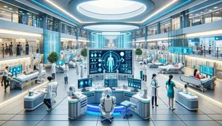 Dünyanın ilk yapay zekâ hastanesi açıldı! Robot doktorlar ve hemşireler görev başında!