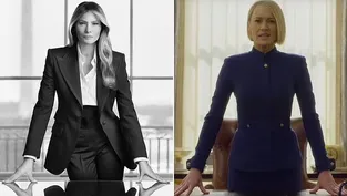 Melania Trump’tan Beyaz Saray’da şoke eden poz: Sosyal medyayı salladı!
